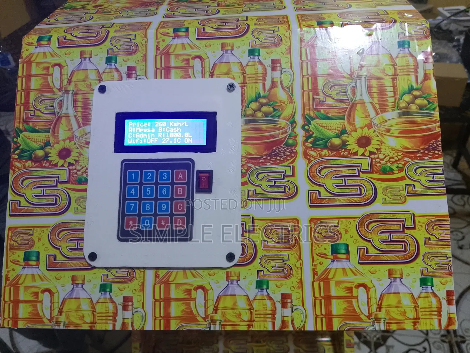 Salad/Cooking Oil Atm With Both Cash and Mpesa Support