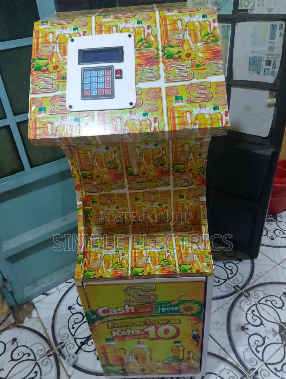 Salad/Cooking Oil Atm With Both Cash and Mpesa Support