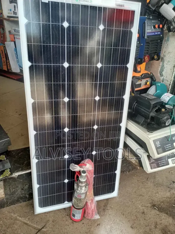 Solar Panel And Submersible Water Pump 50m