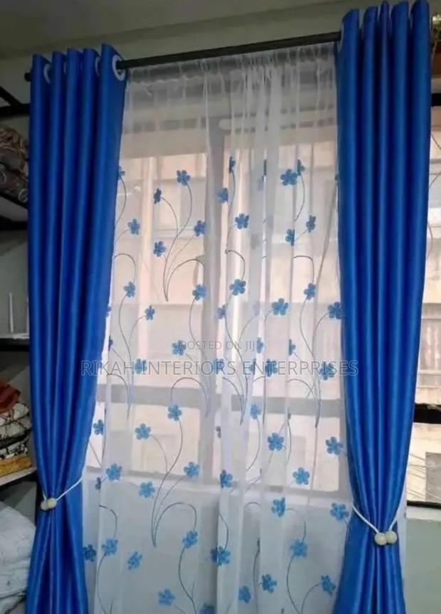 Sky Blue Curtains Curtains Environmental Friendly Robertson's