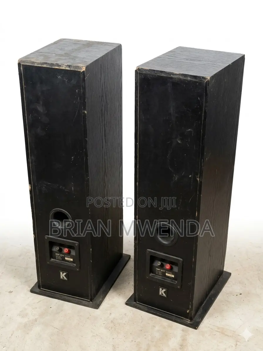 Kef Q50 Sp3174 Floor Standing Tower Speakers - Tested Working