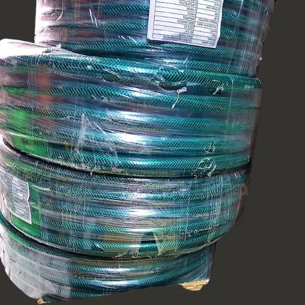 Green Braided Hose Pipes Available.1 Inches by 50 Metres