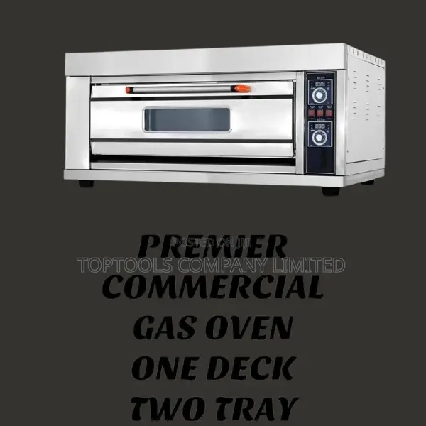 Premier Commercial Gas Oven 1 One Deck 2 Two Tray