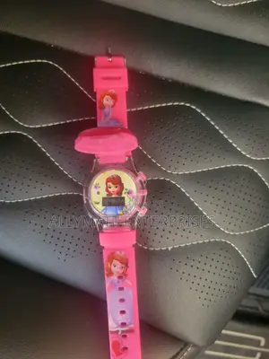 Pink Girls Kid Watch