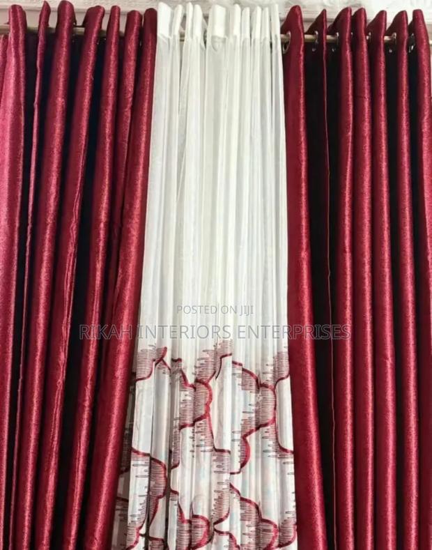 Maroon Curtains Curtains Environmental Friendly Robertson's