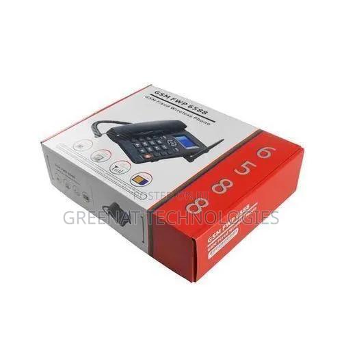GSM FWP 6588 Dual Sim Desk Fixed Wireless Phone - thumbnail 2