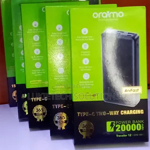 Oraimo 20000 Mah Powerbank 15watts Traveler 12opb-1201