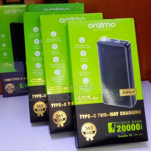 20000mah Oraimo Powerbank - thumbnail 2