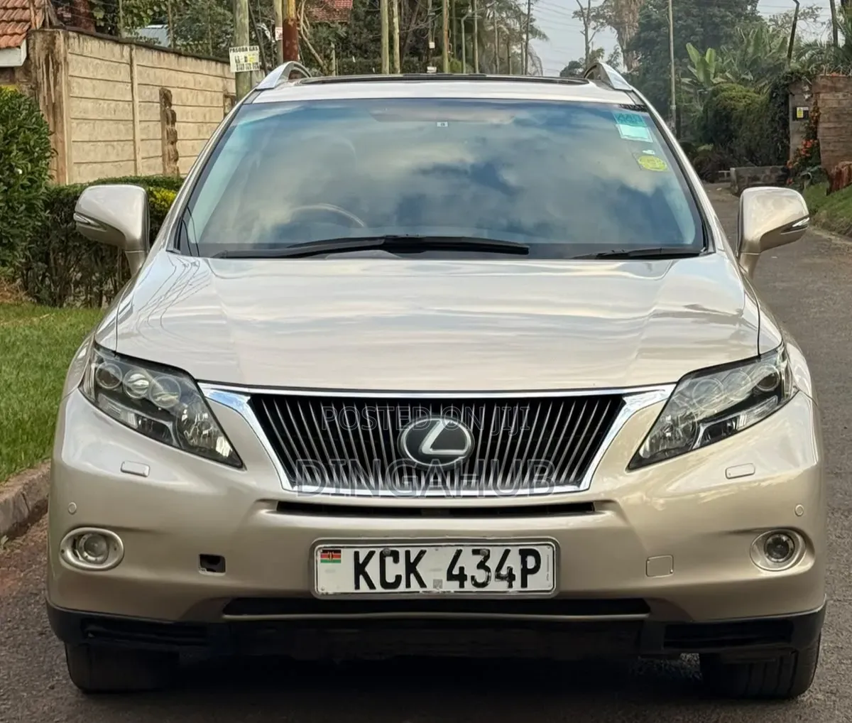 Lexus RX 450h 2010 Brown