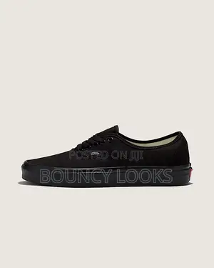 Vans Canvas Double Sole All Black