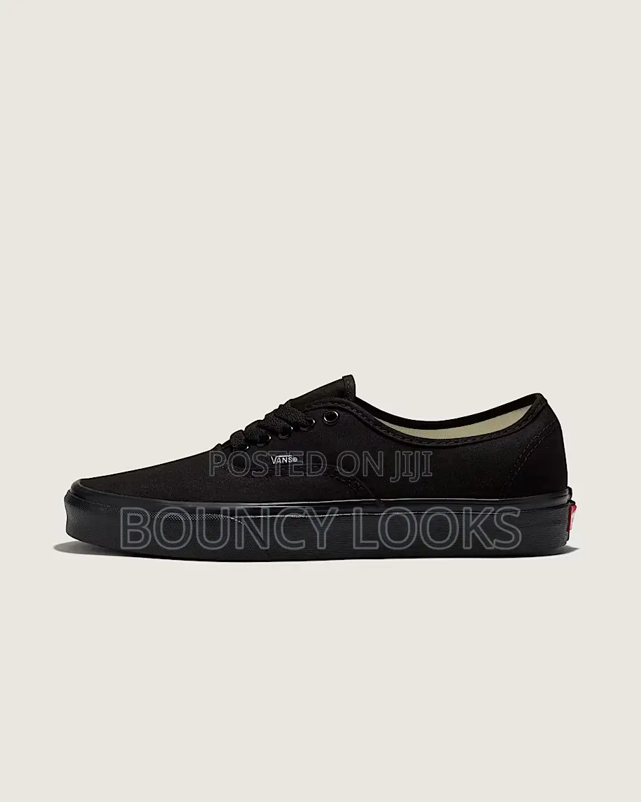 Vans Canvas Double Sole All Black