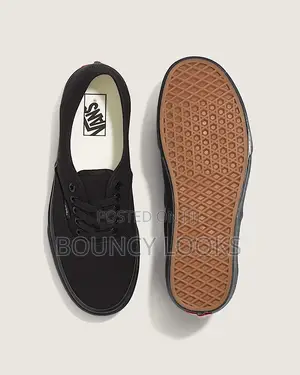 Vans Canvas Double Sole All Black