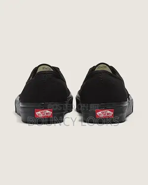 Vans Canvas Double Sole All Black