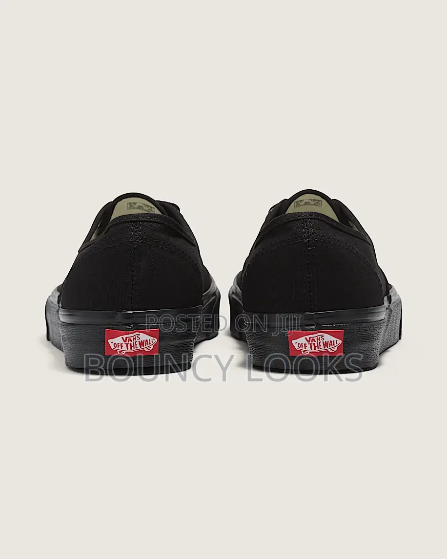 Vans Canvas Double Sole All Black