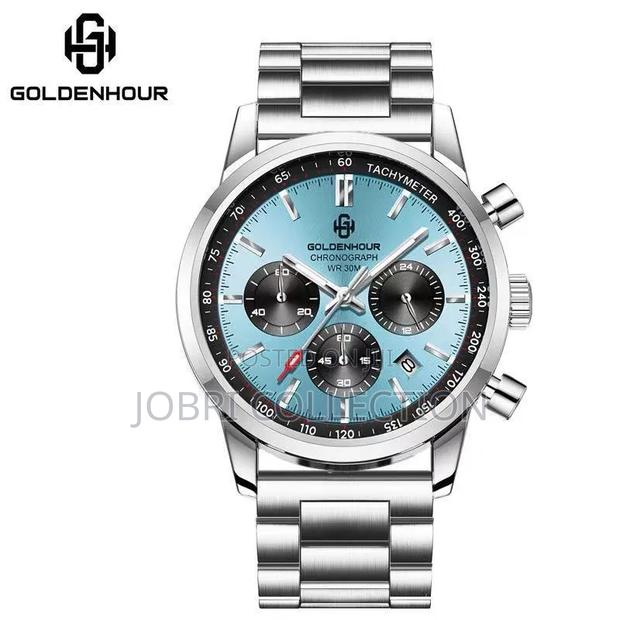 Golden Hour Chronograph Gents Wrist Watch - thumbnail 3