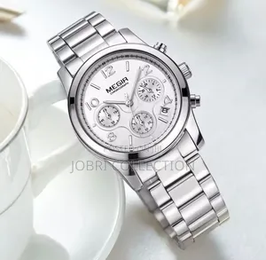 Megir Chronograph Gents Stainless Steel Watches