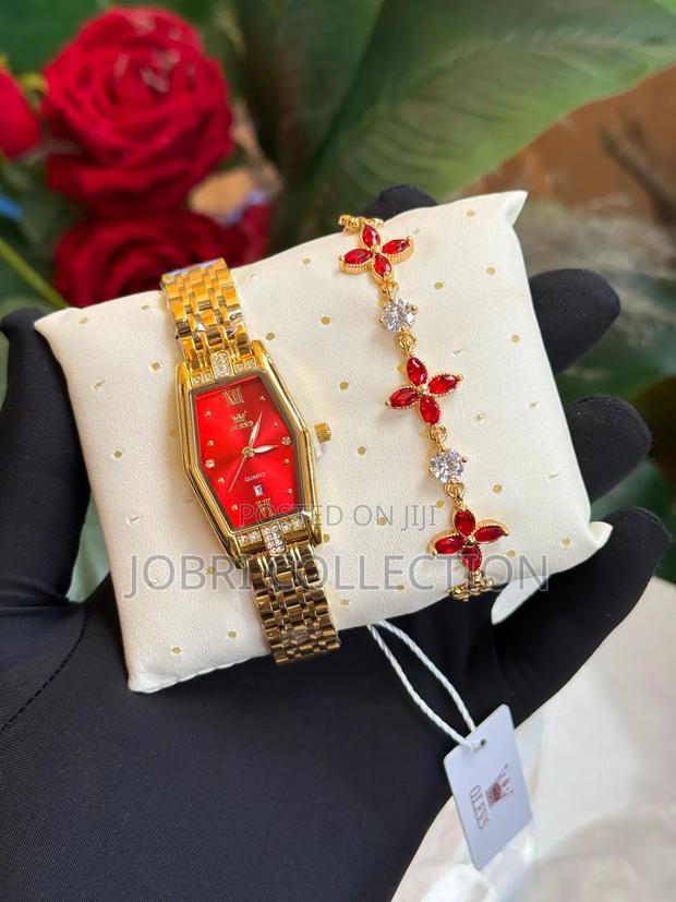 Ladies Olevs Watch X Braclet Set - thumbnail 3
