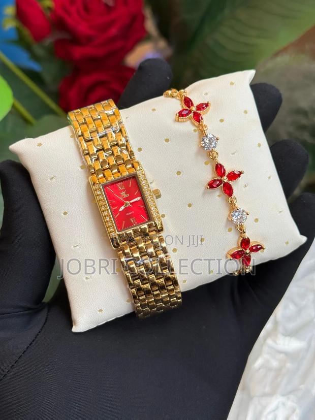 Ladies Olevs Watch X Braclet Set - thumbnail 4