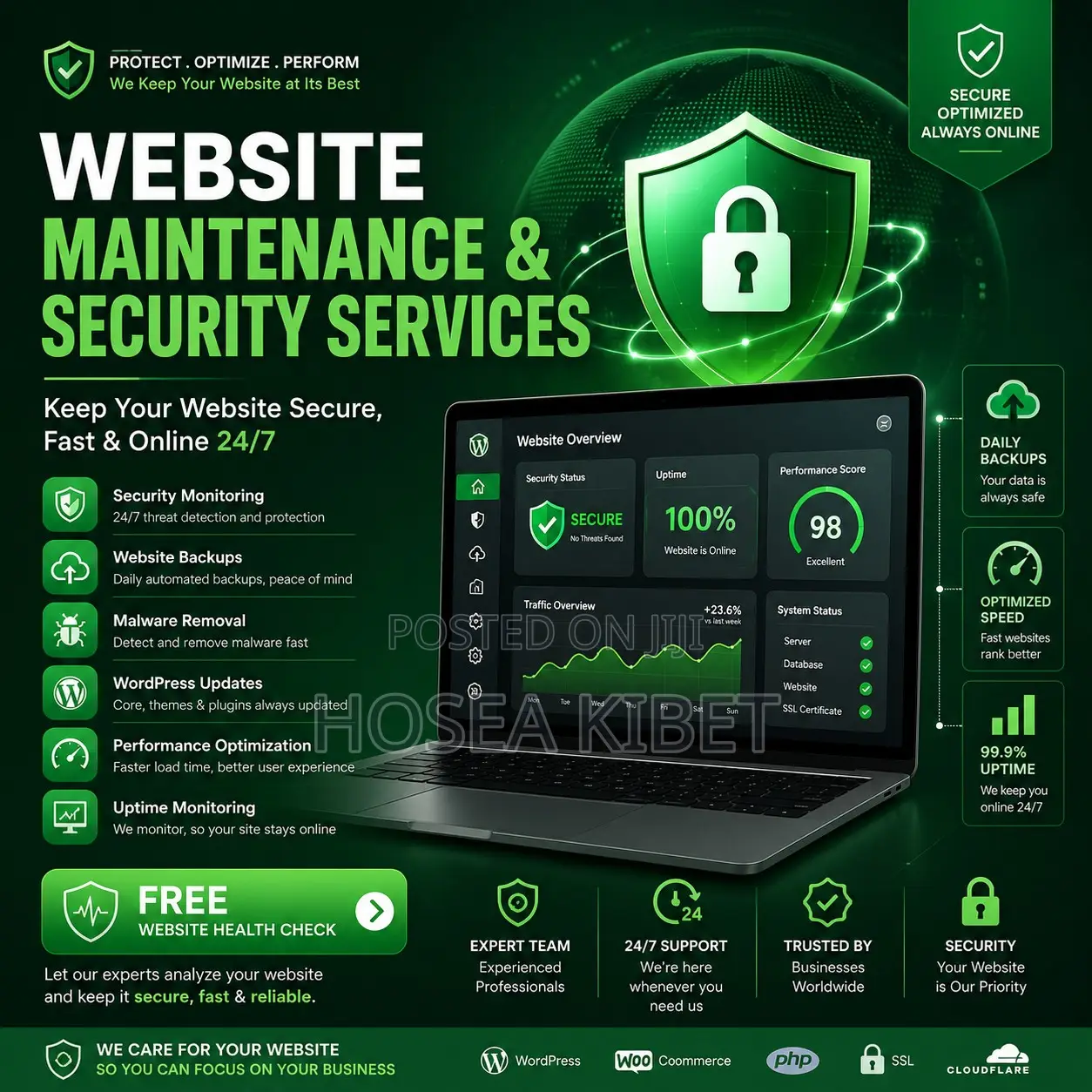 Website Maintenance Security Services