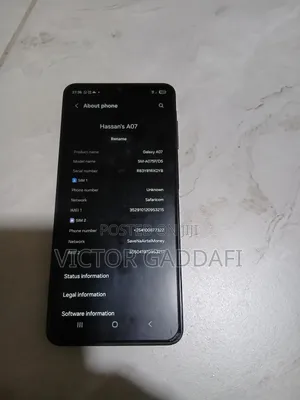New Samsung Galaxy A07 128 GB Black