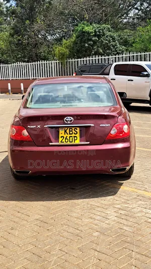 Toyota Mark X 2006 Maroon