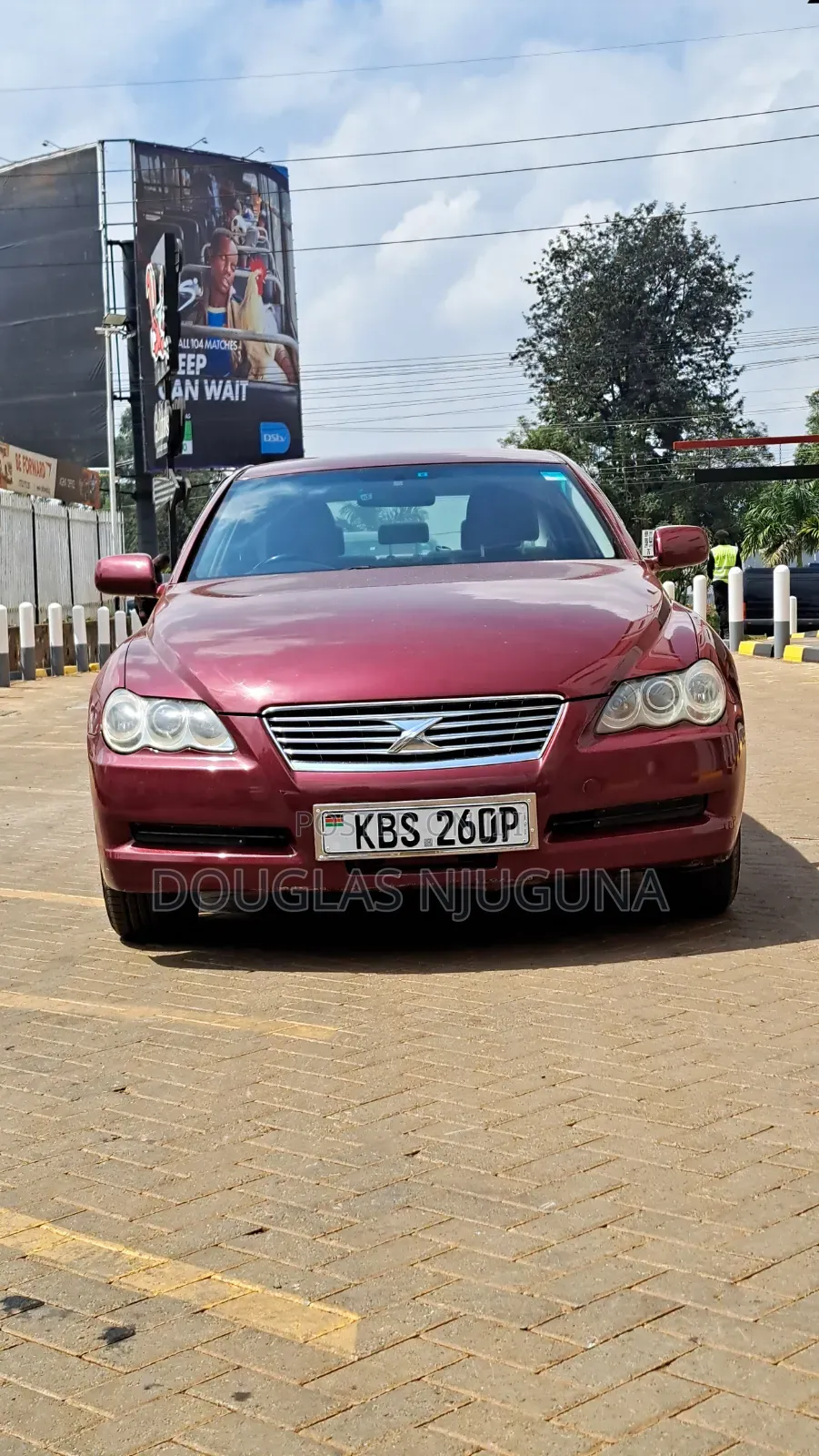 Toyota Mark X 2006 Maroon
