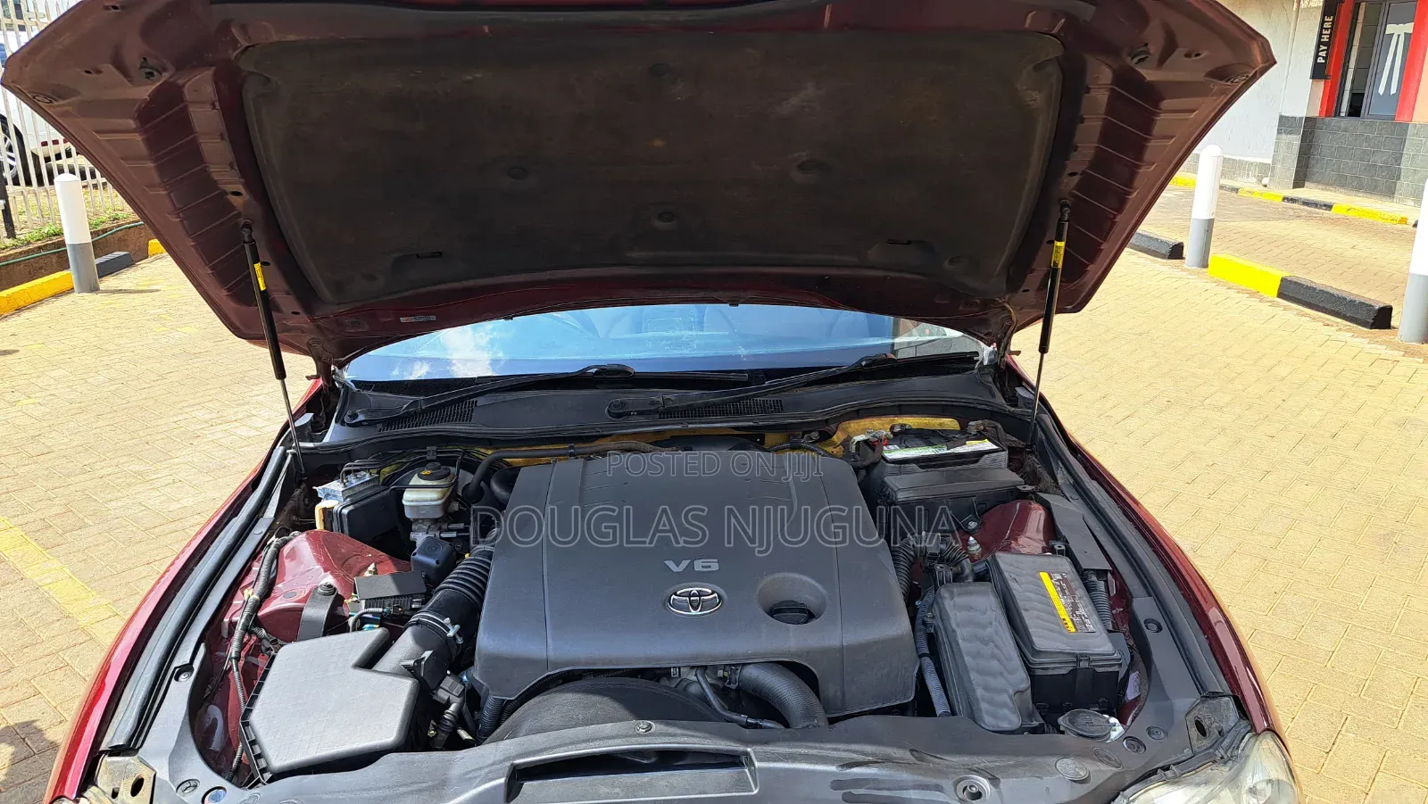Toyota Mark X 2006 Maroon