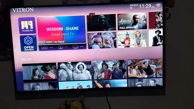 Clean Smart Tv 55inches Vitron Tv - thumbnail 2