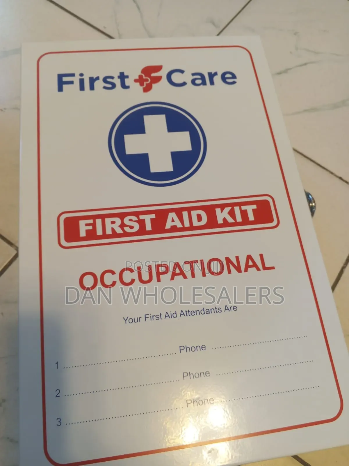 Occupational First Aid Kit Workplace Safety Box