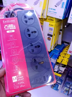 Excellent Extension Cable With 2 Usb Fast Charging Ports