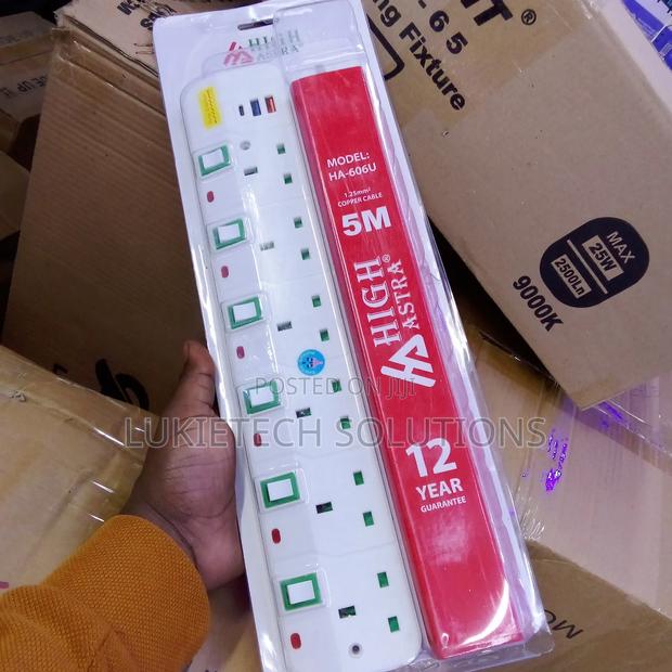 Astra Extension Cable Six Way Strong and Durable