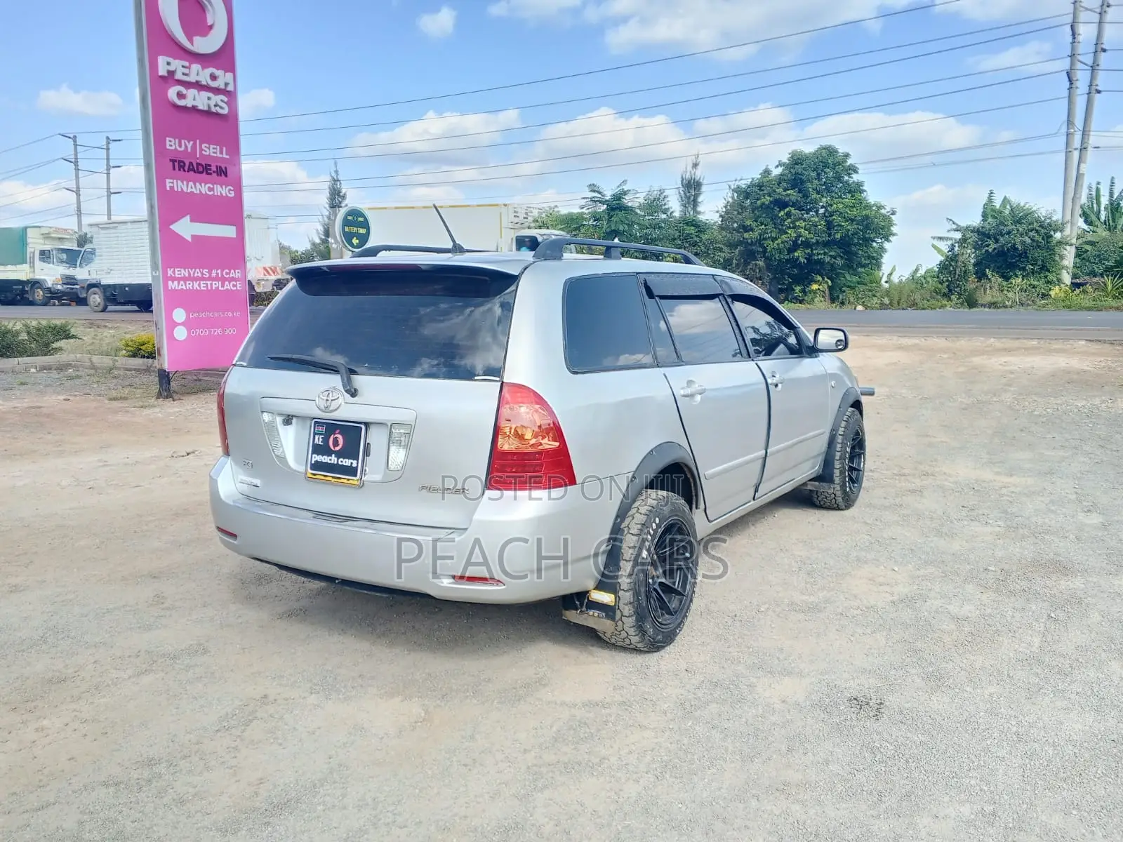Toyota Corolla Fielder 2005 Silver