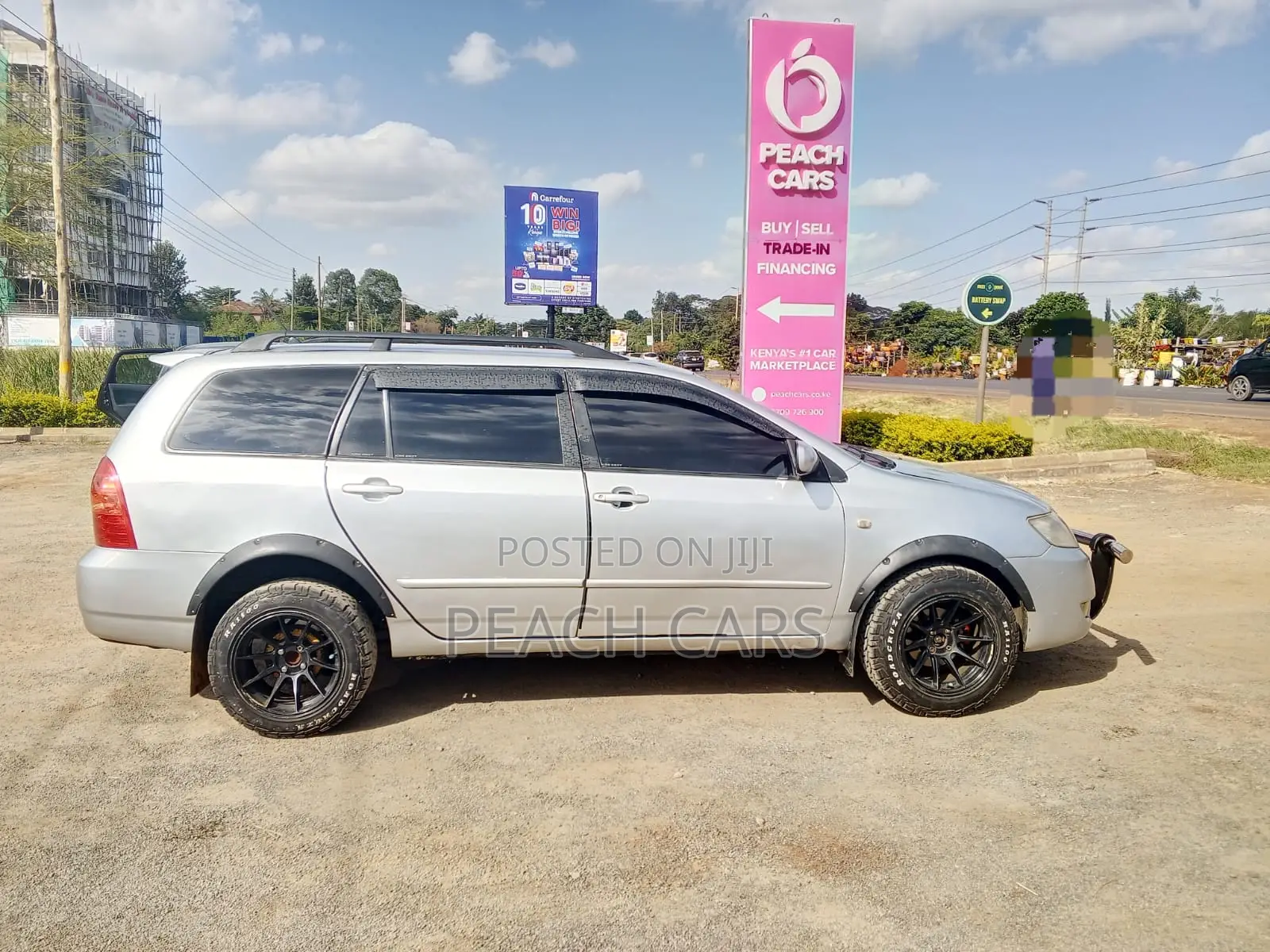 Toyota Corolla Fielder 2005 Silver