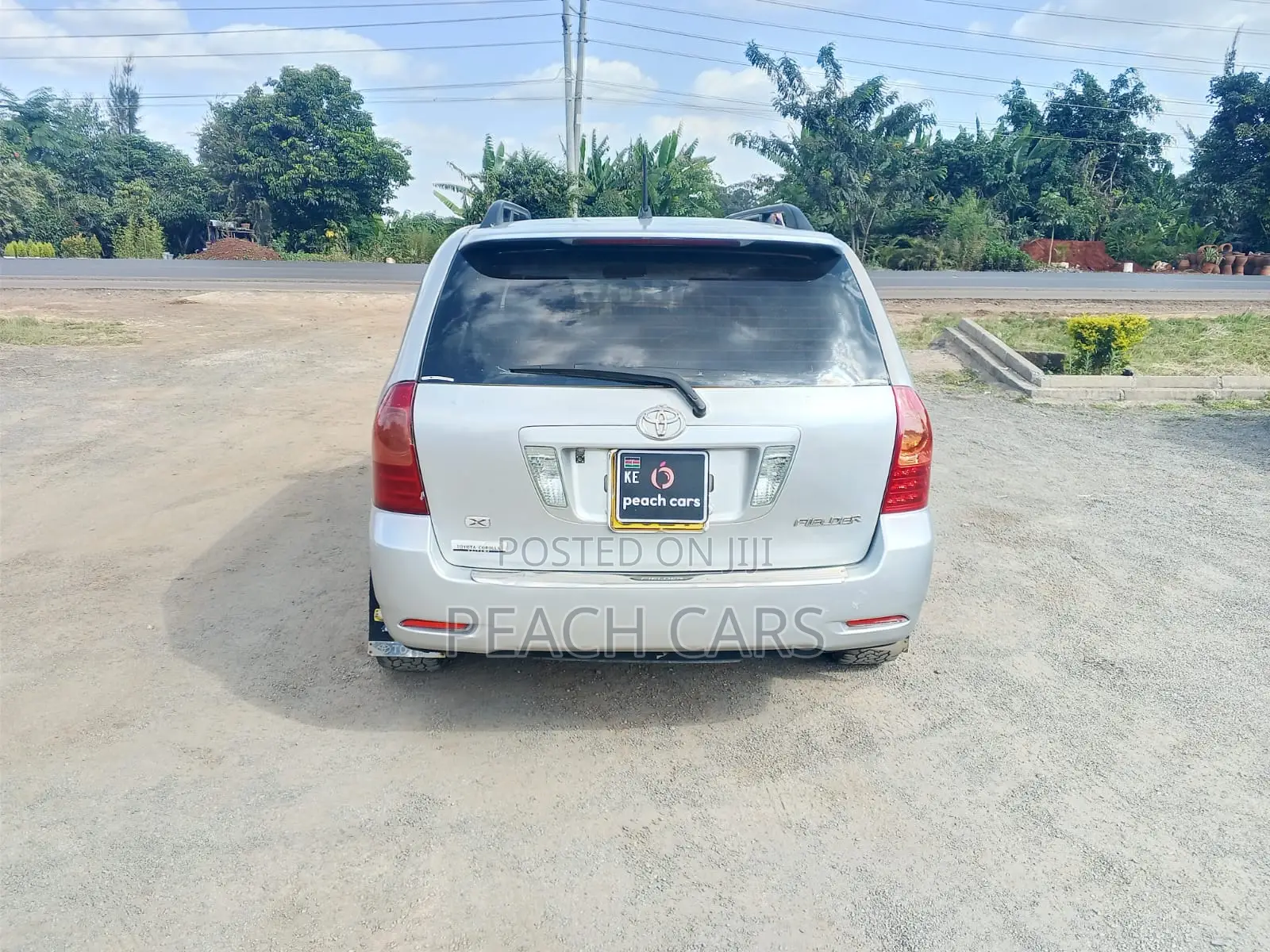 Toyota Corolla Fielder 2005 Silver