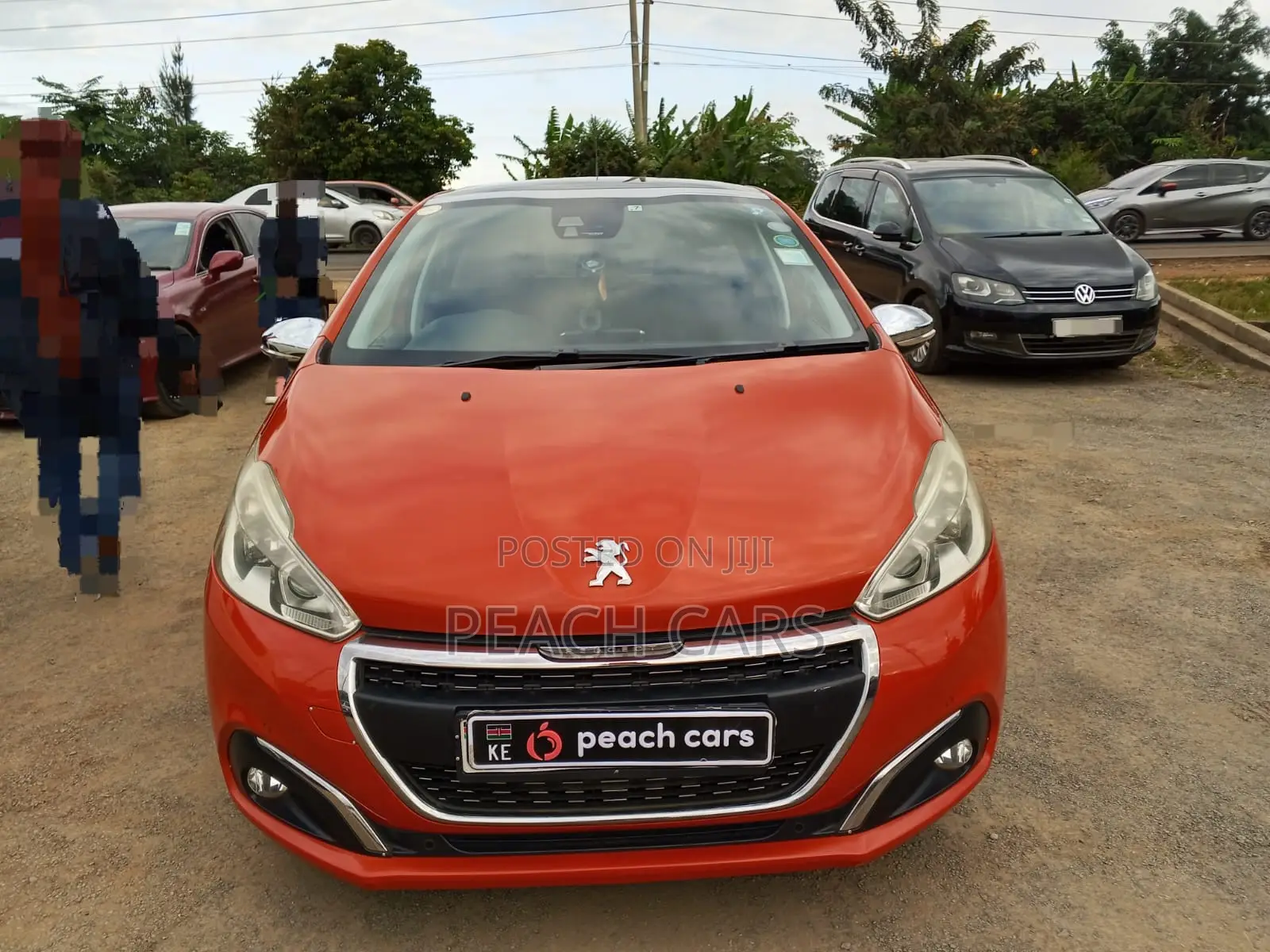 Peugeot 208 2017 Red