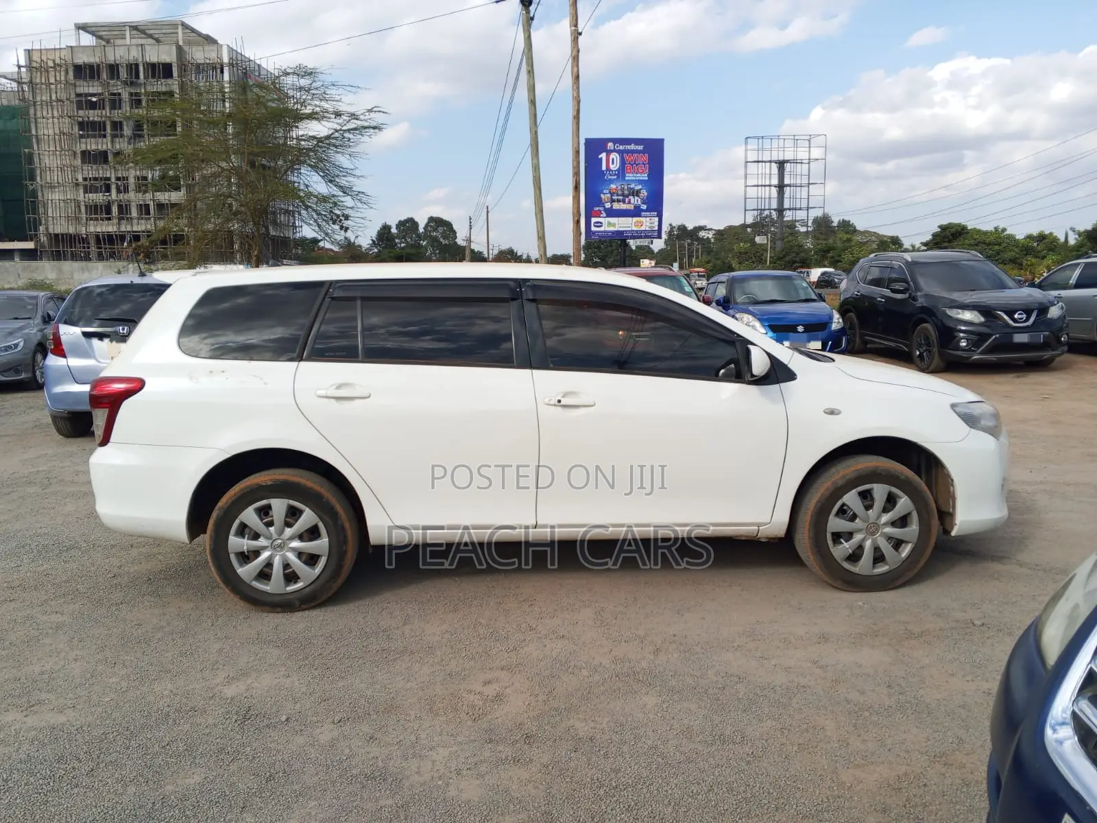 Toyota Corolla Fielder 2012 White