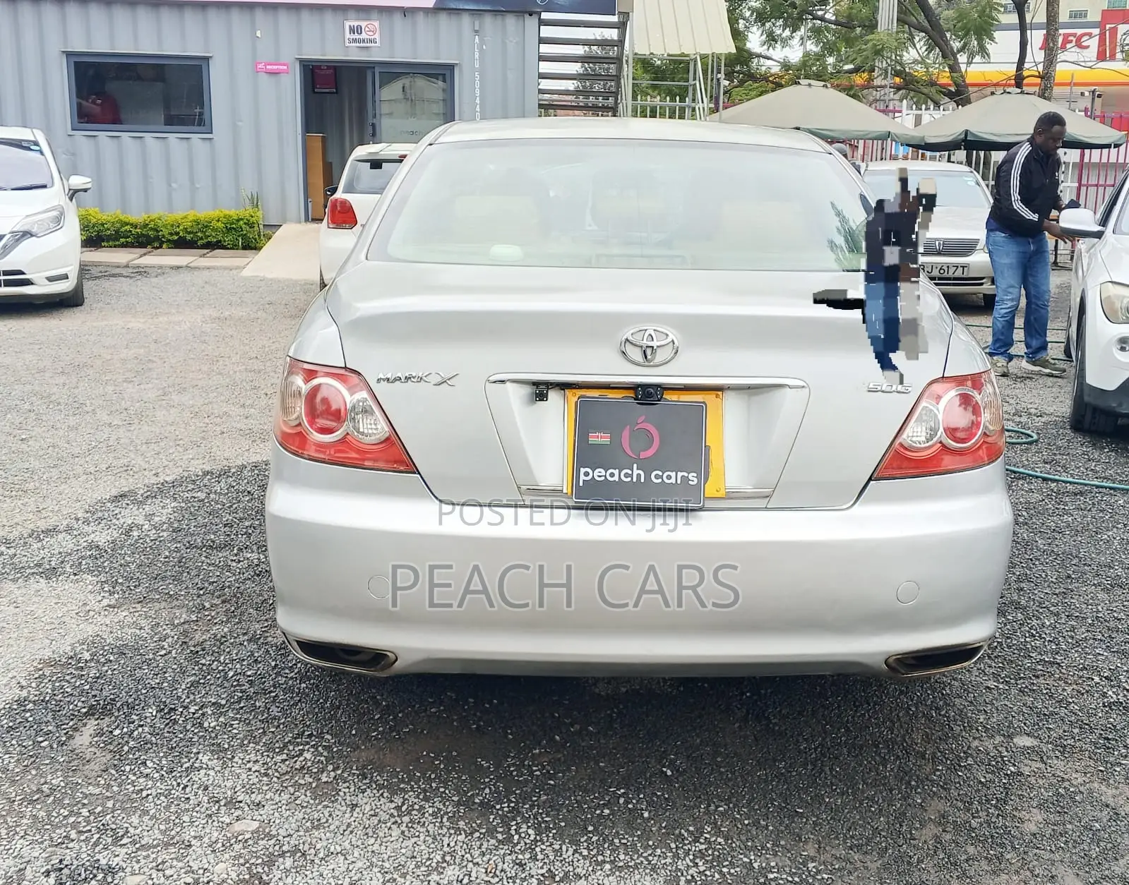 Toyota Mark X 2007 Silver