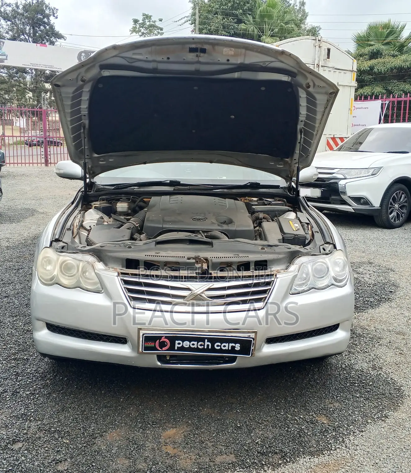 Toyota Mark X 2007 Silver