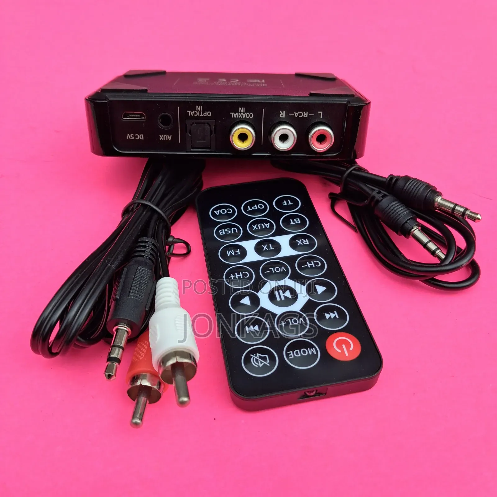 3 in 1 Bluetooth Audio Adapter
Receiver | Transmitter | Fm Transmitter