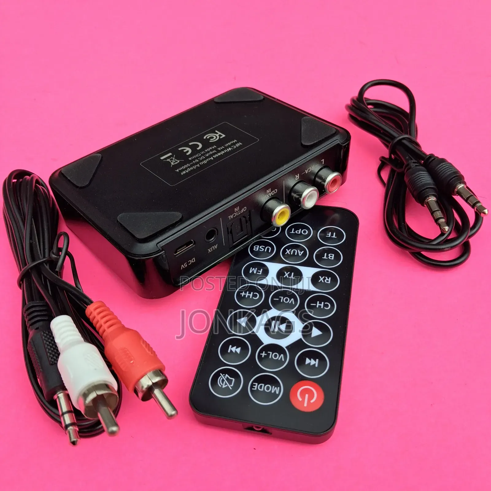 3 in 1 Bluetooth Audio Adapter
Receiver | Transmitter | Fm Transmitter