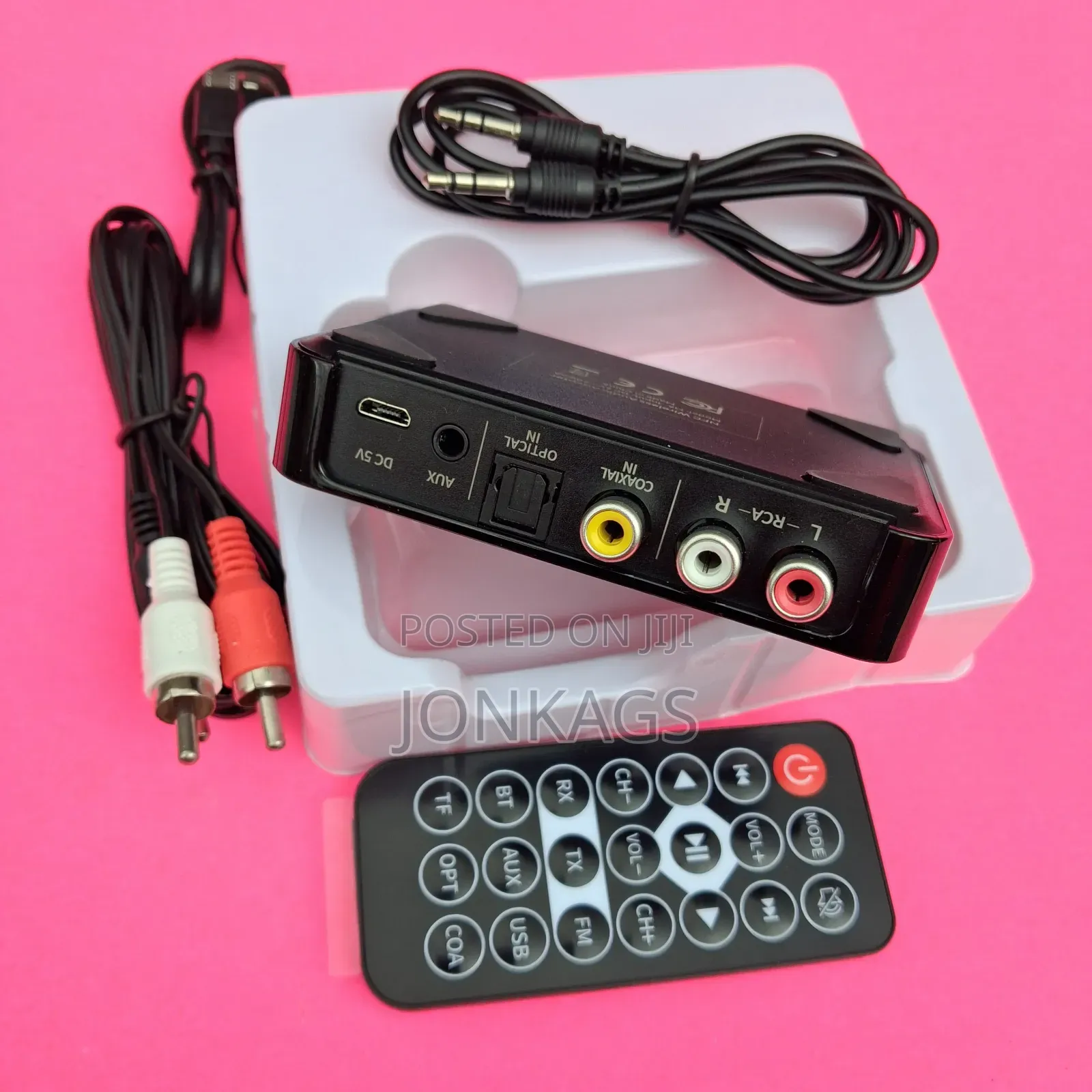 3 in 1 Bluetooth Audio Adapter
Receiver | Transmitter | Fm Transmitter