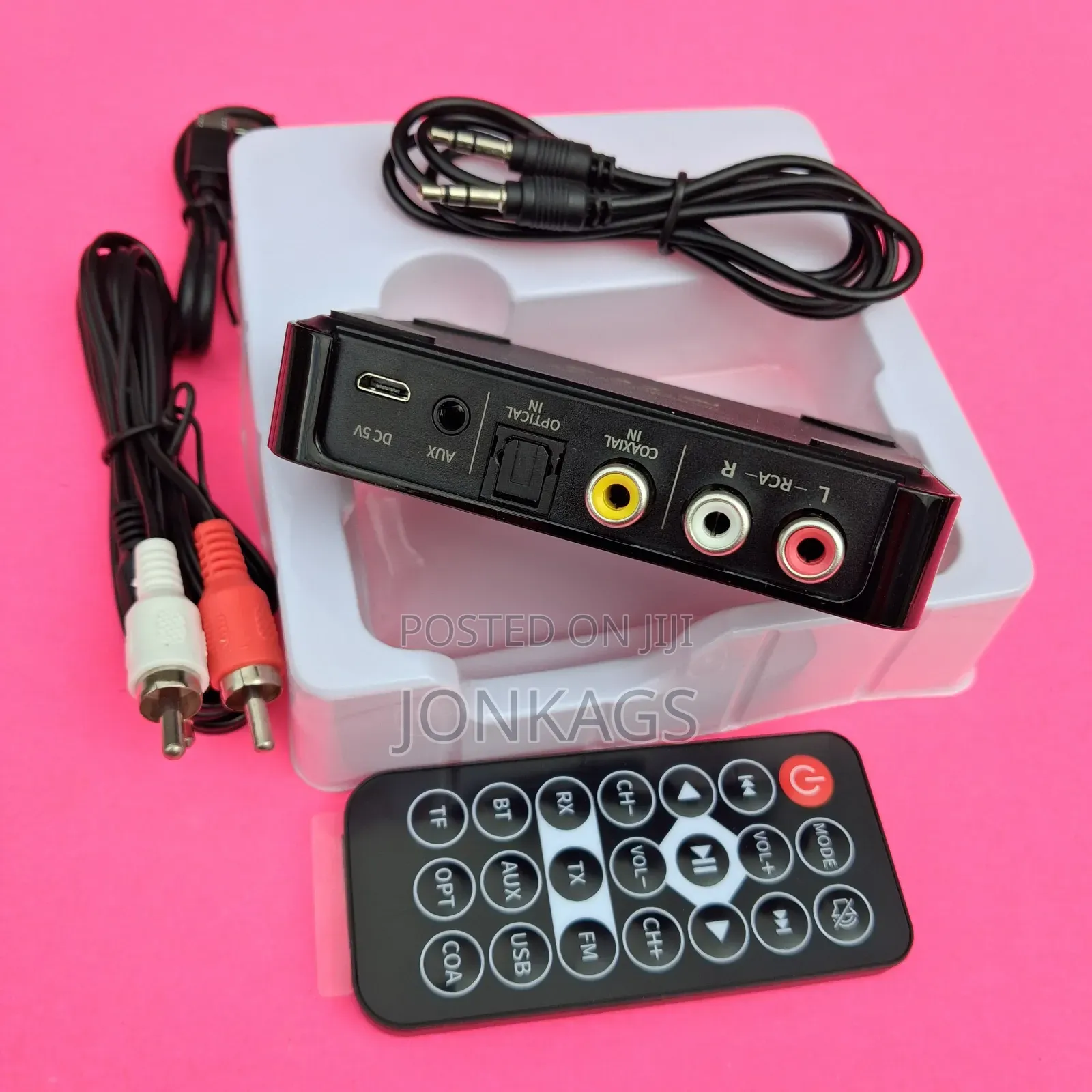3 in 1 Bluetooth Audio Adapter
Receiver | Transmitter | Fm Transmitter