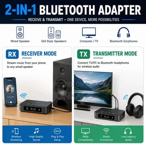 3 in 1 Bluetooth Audio Adapter
Receiver | Transmitter | Fm Transmitter