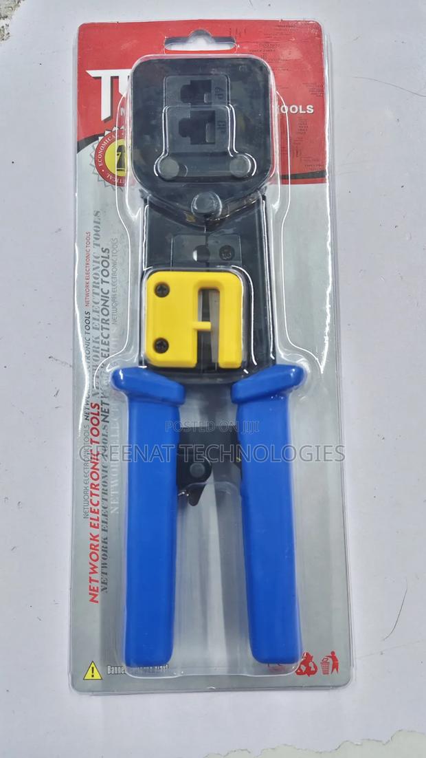 Network Crimping Tool + Wire Stripper 6p Rj11 + 8p Rj45 - thumbnail 2