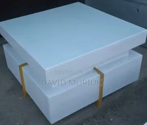White Executive Modern Squire Coffee Table