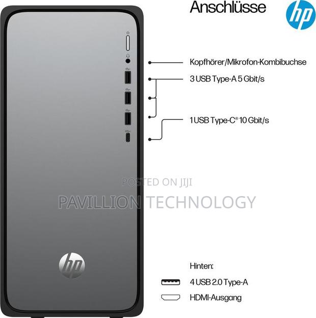 Desktop Computer HP 16GB Intel Core i7 SSD 1T - thumbnail 3
