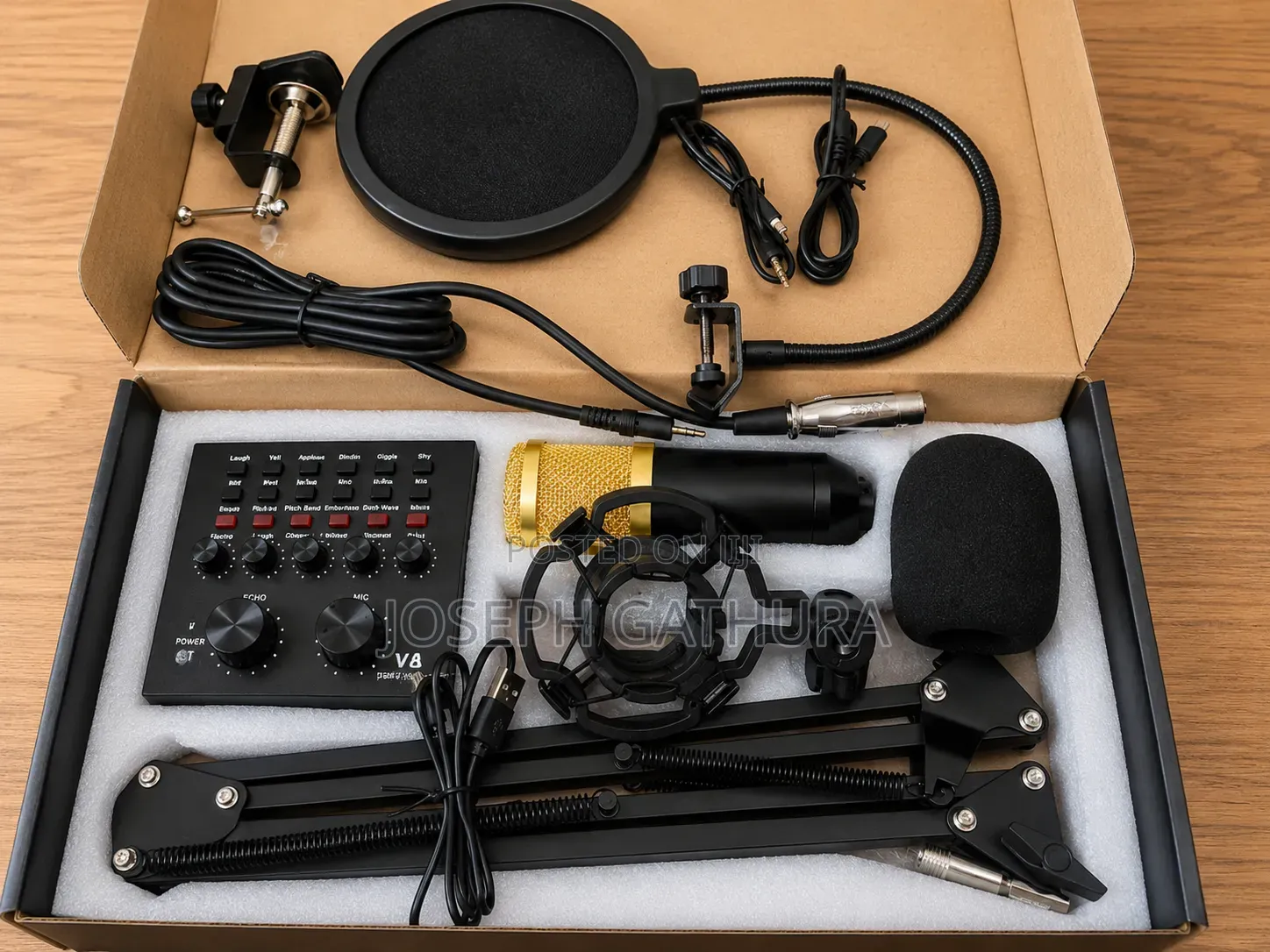 V8 Condenser Microphone for Studios