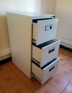 Steel Vertical Office Cabinet - 3 Drawers