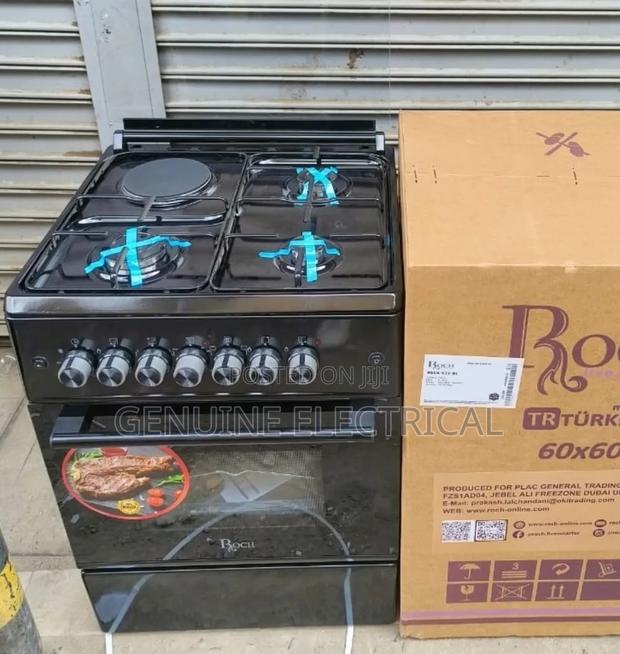 Turkey Roch Black 60×60 Standing 3+1 Cooker