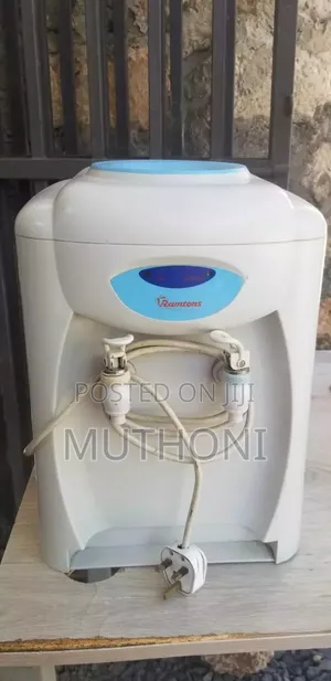 White Small Size Hot and Normal Water Dispenser